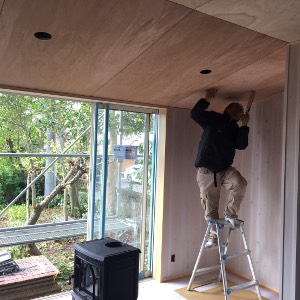 薪ストーブ設置