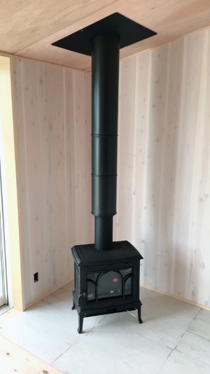 薪ストーブ完成