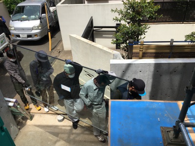 FIX窓のガラスはめ込み