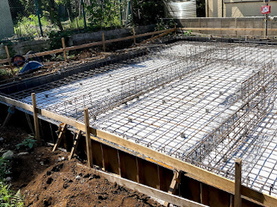 基礎工事－配筋