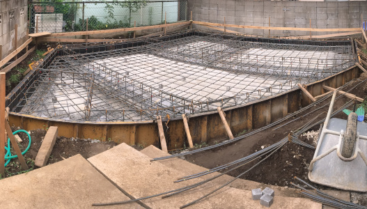 基礎工事(配筋)